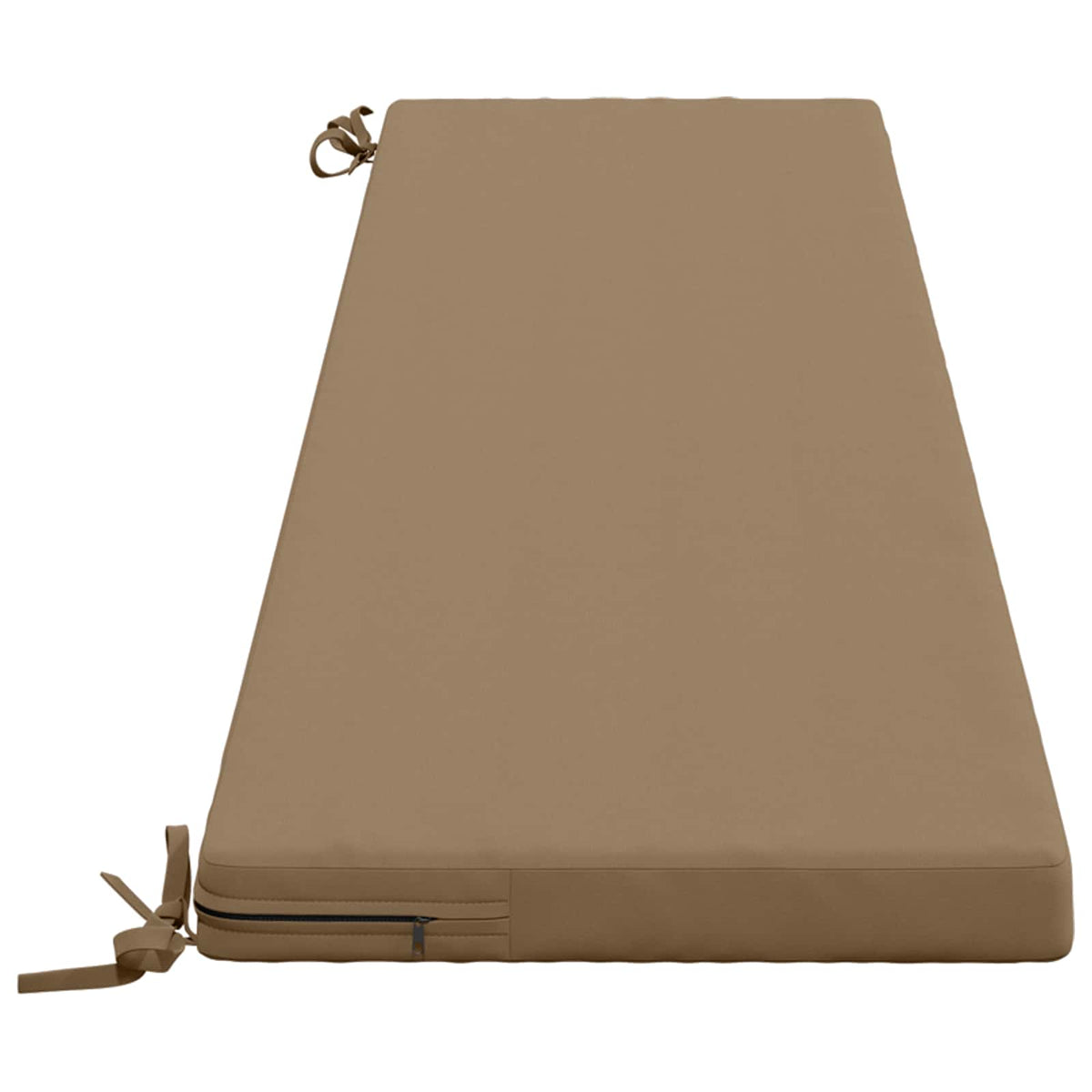 2-delige Bankkussens SOEST 2 st 100% Polyester Taupe