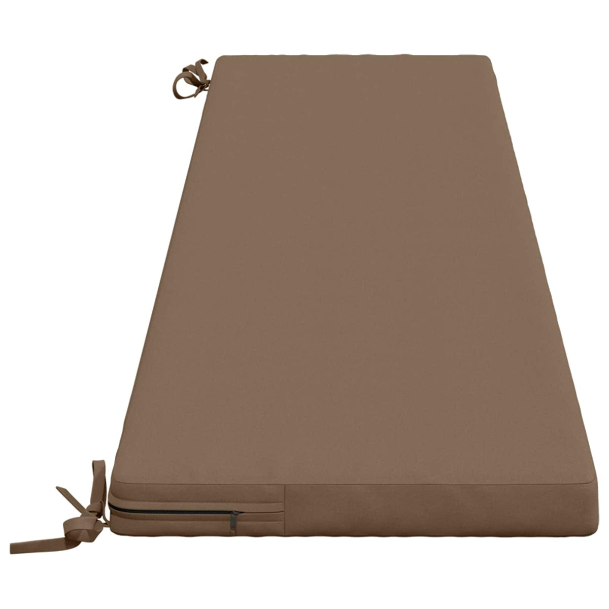 Bankkussen SOEST 100% Polyester Taupe 180 x 40 x 5 cm