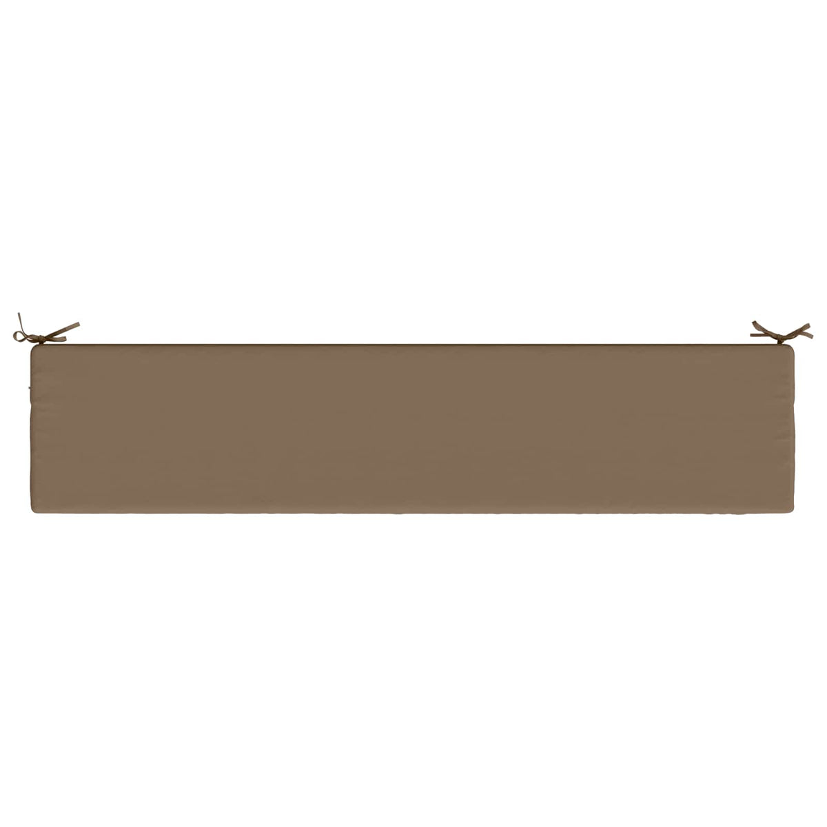 Bankkussen SOEST 100% Polyester Taupe 180 x 40 x 5 cm