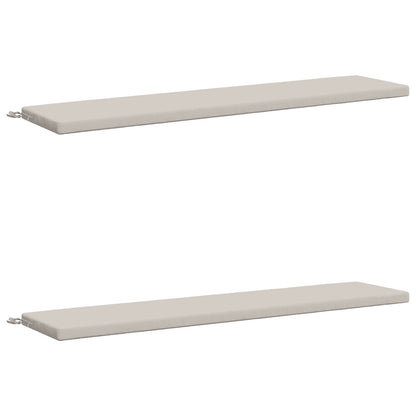 2-delige Bankkussens SOEST 2 st 100% Polyester Wit