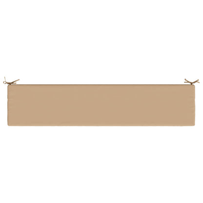 Bankkussen SOEST 100% Polyester Zand 180 x 40 x 5 cm