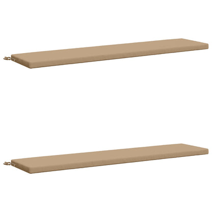 2-delige Bankkussens SOEST 2 st 100% Polyester Zand