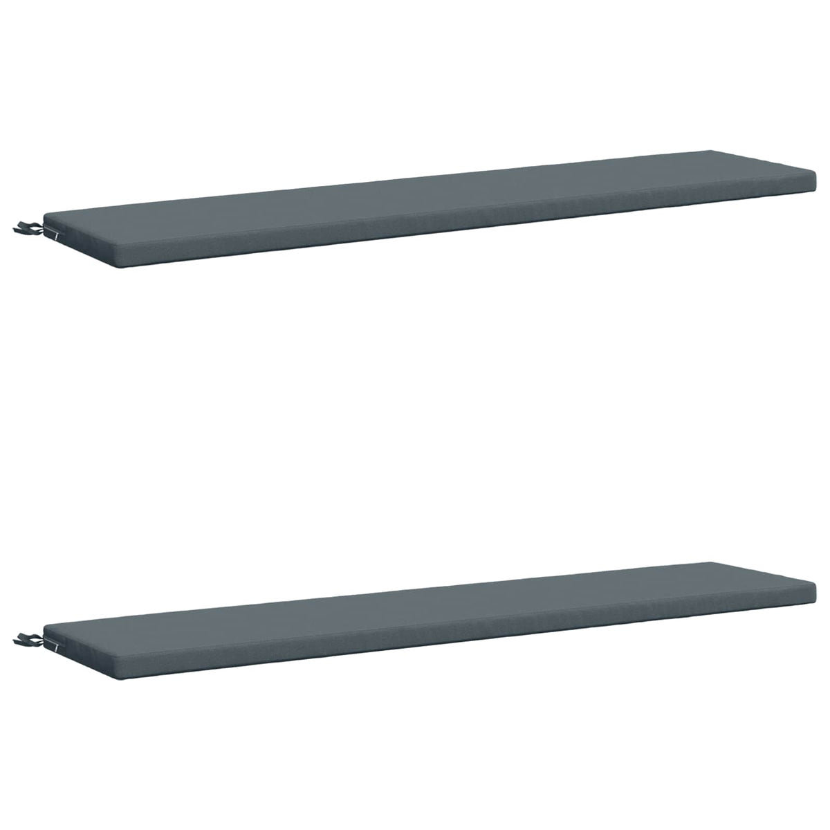 2-delige Bankkussens SOEST 2 st 100% Polyester Blauw