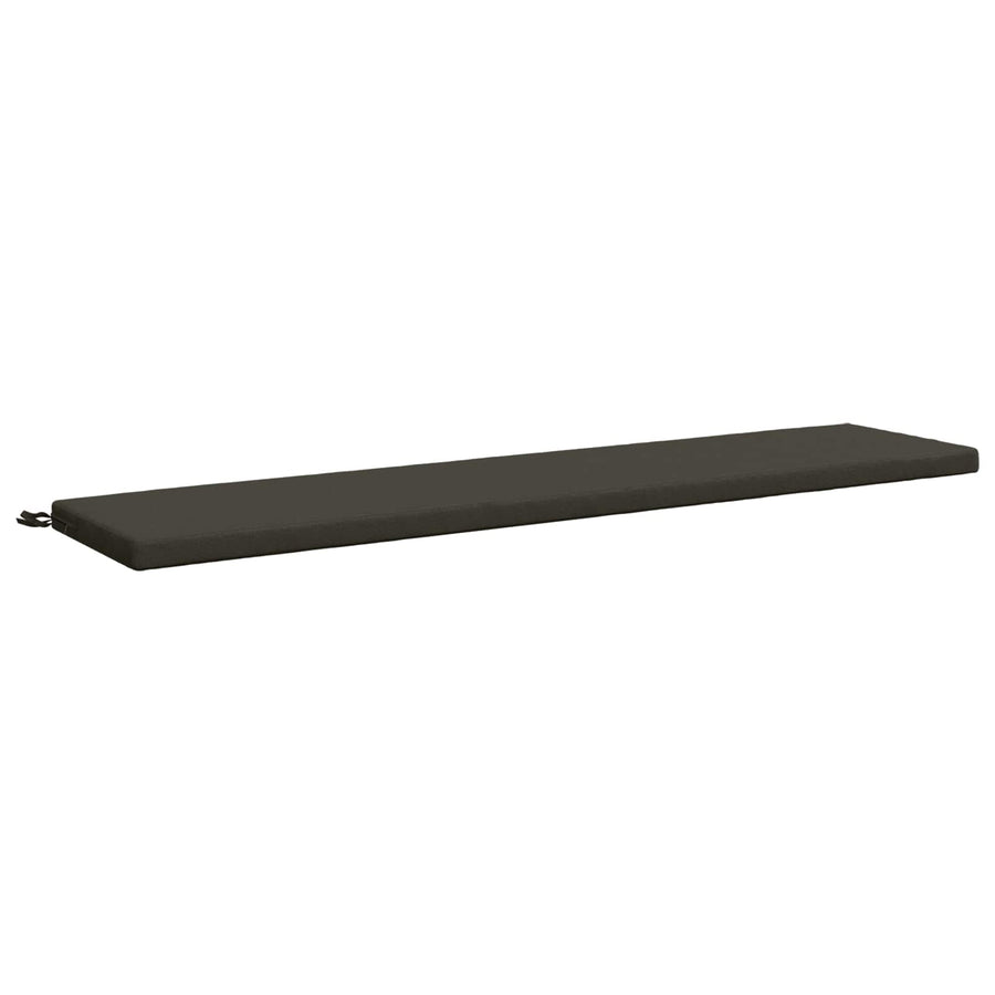 Bankkussen SOEST 100% Polyester Antraciet 180 x 40 x 5 cm