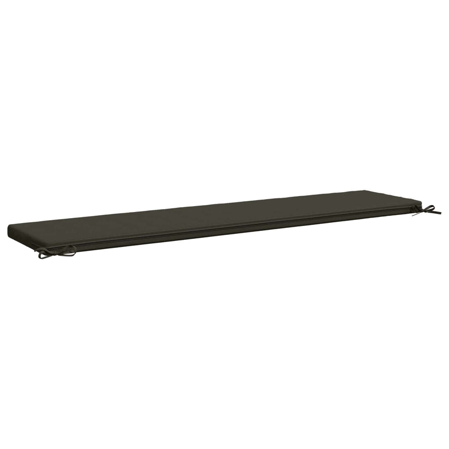 Bankkussen SOEST 100% Polyester Antraciet 180 x 40 x 5 cm