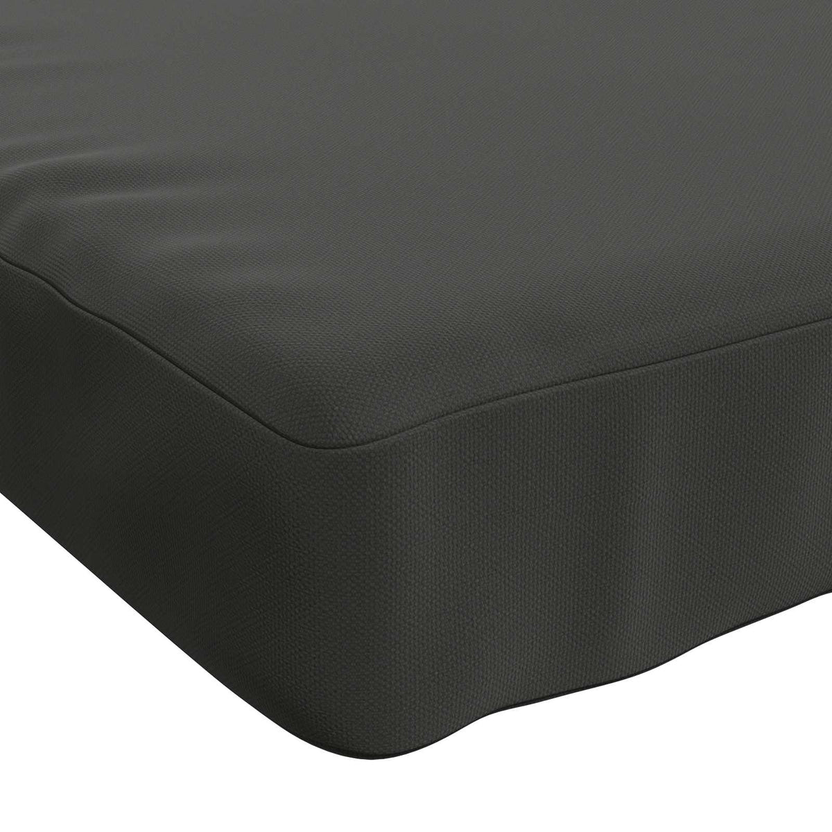 Bankkussen SOEST 100% Polyester Antraciet 180 x 40 x 5 cm