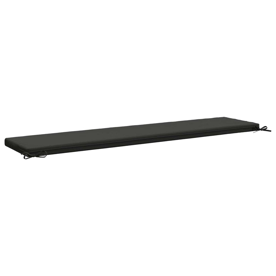 Bankkussen SOEST 100% Polyester Antraciet 180 x 40 x 5 cm