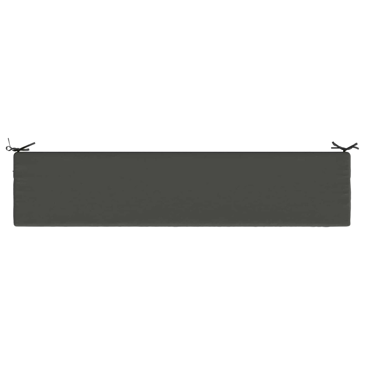 Bankkussen SOEST 100% Polyester Antraciet 180 x 40 x 5 cm
