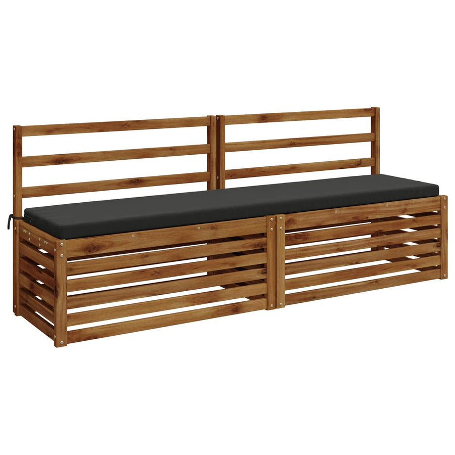 2-delige Bankkussens SOEST 2 st 100% Polyester Antraciet