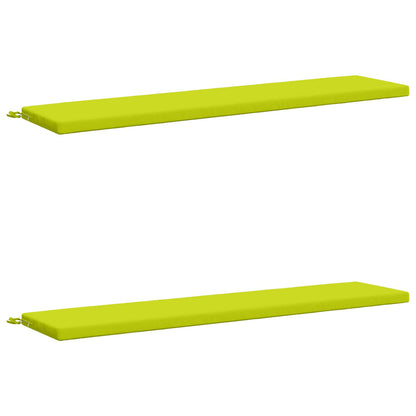 2-delige Bankkussens SOEST 2 st 100% Polyester Helder groen