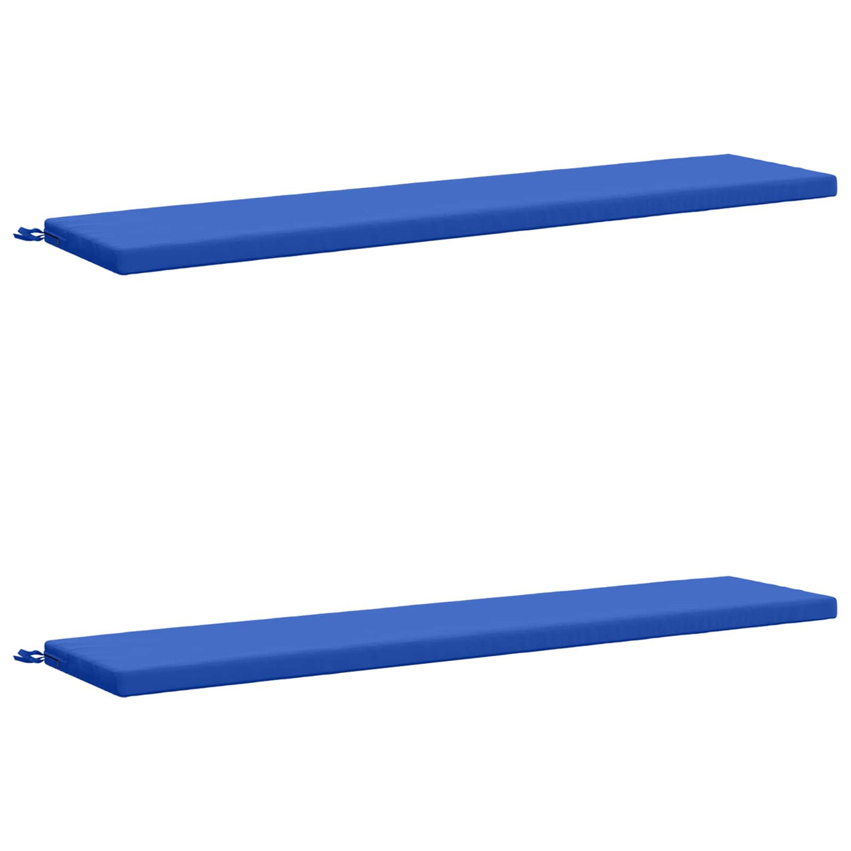 2-delige Bankkussens SOEST 2 st 100% Polyester Koninklijk Blauw
