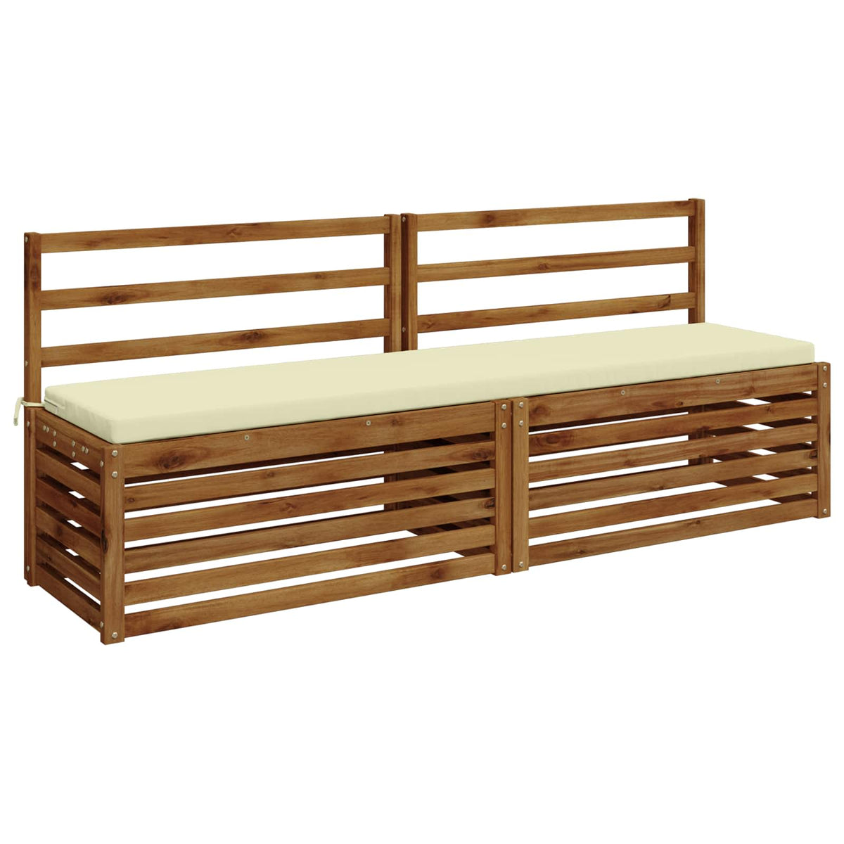Bankkussen SOEST 100% Polyester Crèmekleurig 180 x 40 x 5 cm