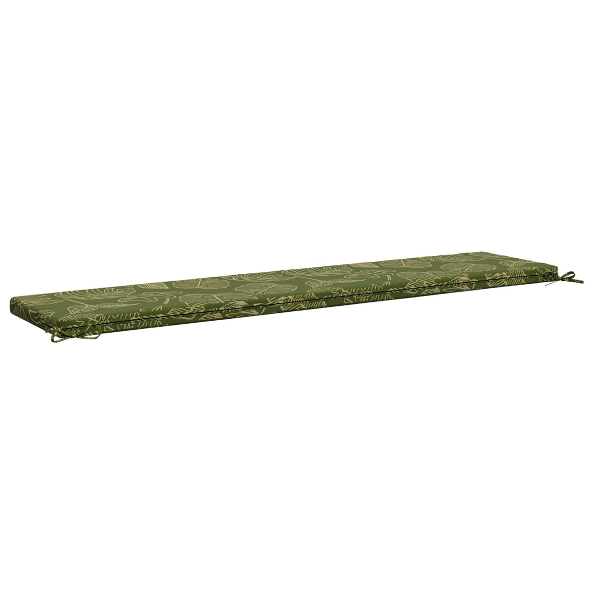 Bankkussen SOEST 100% Polyester Bladontwerp 180 x 40 x 5 cm