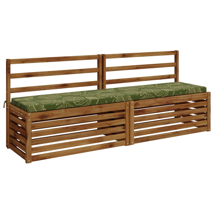 Bankkussen SOEST 100% Polyester Bladontwerp 180 x 40 x 5 cm