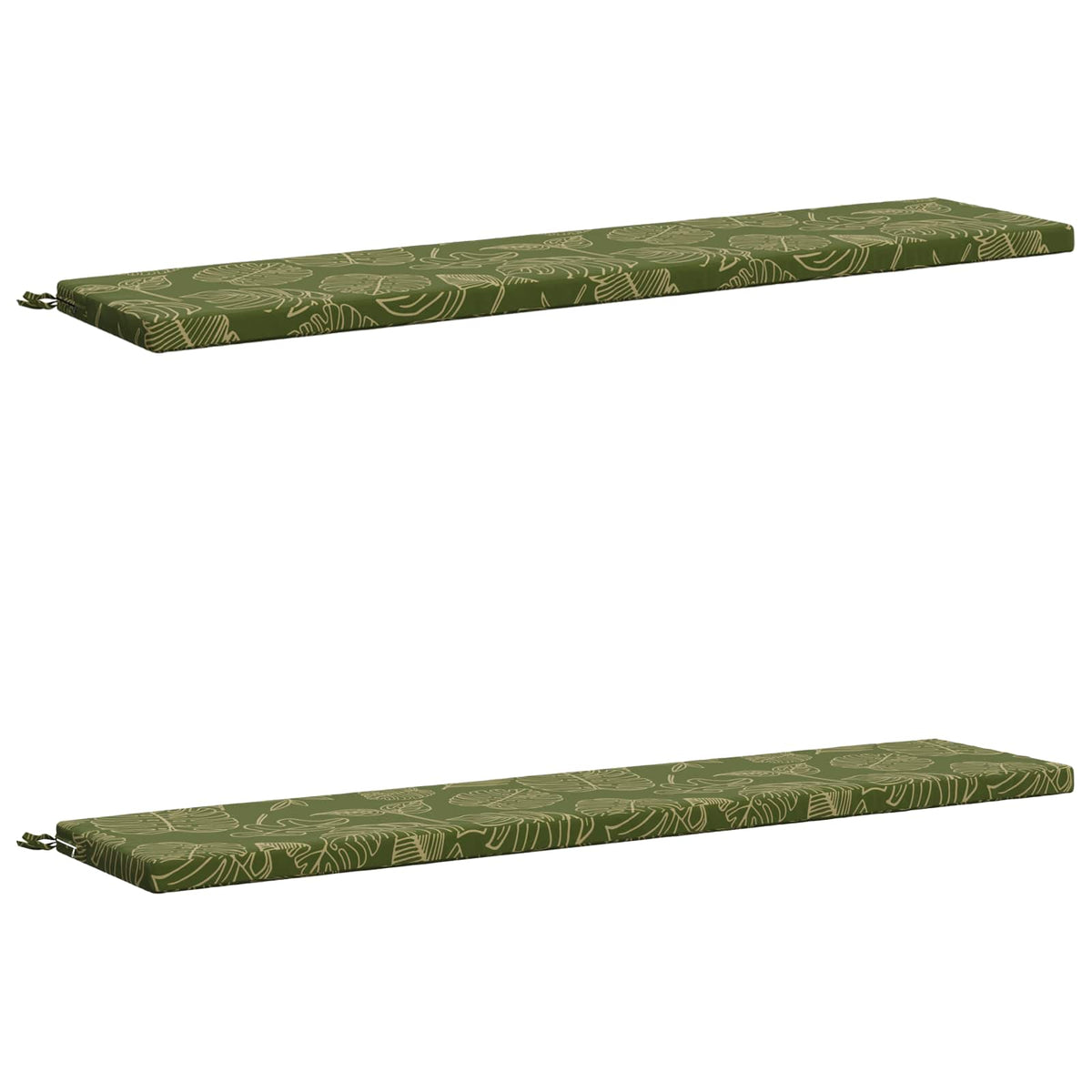 2-delige Bankkussens SOEST 2 st 100% Polyester Bladontwerp