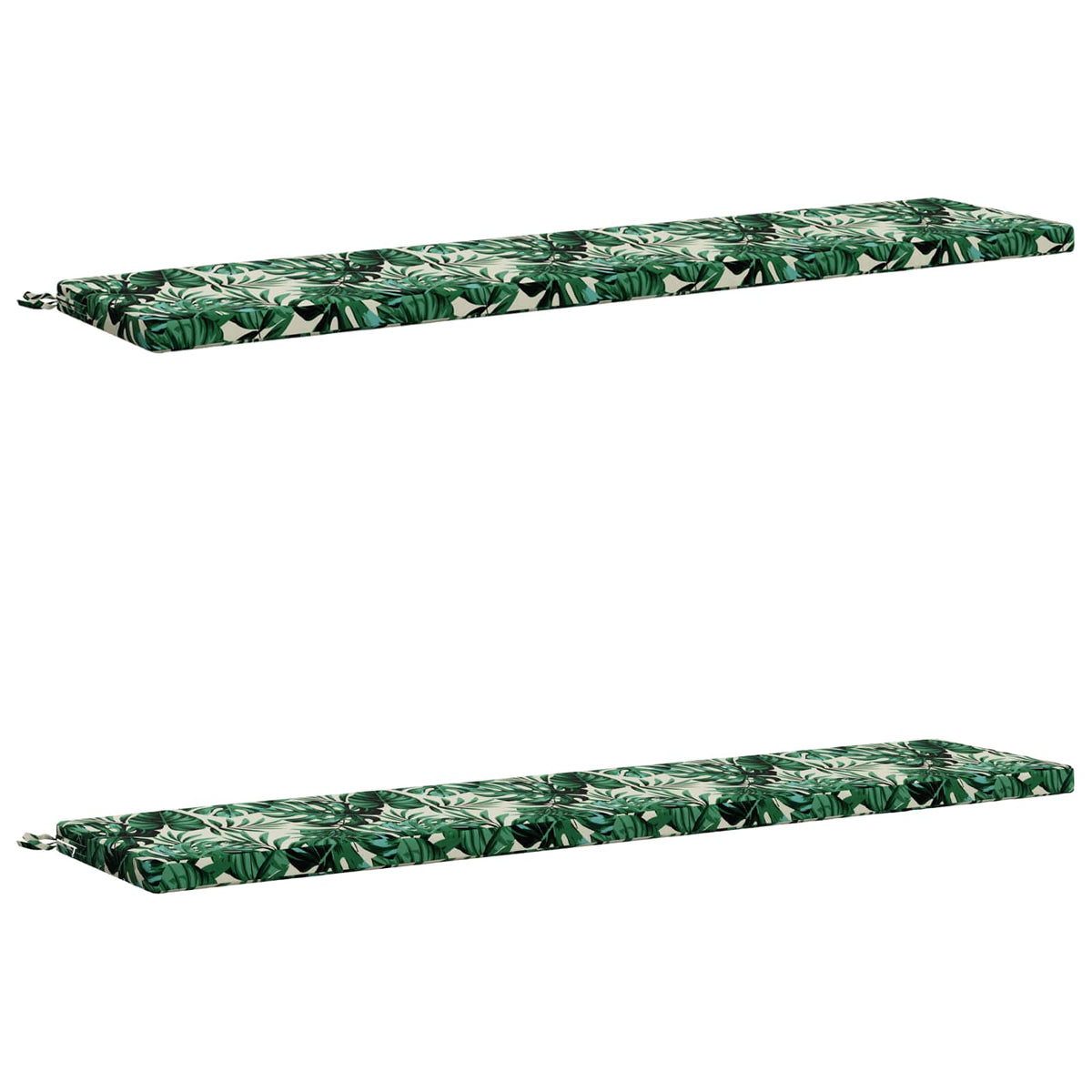 2-delige Bankkussens SOEST 2 st 100% Polyester Bladpatroon