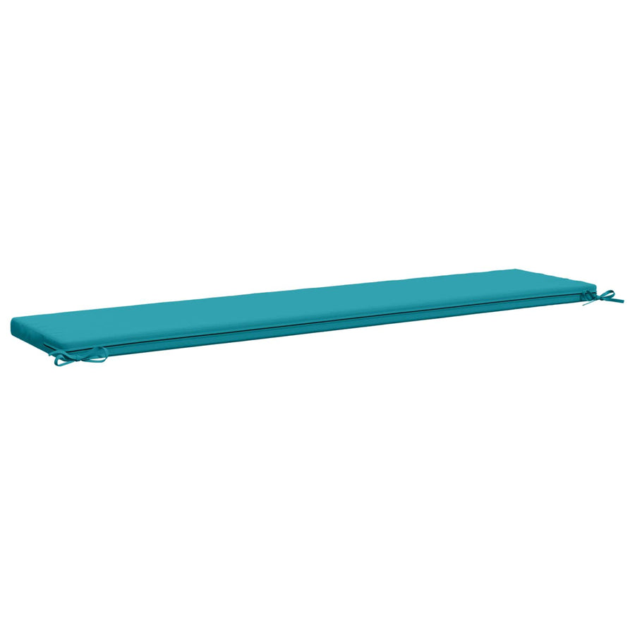 2-delige Bankkussens SOEST 2 st 100% Polyester Turquoise