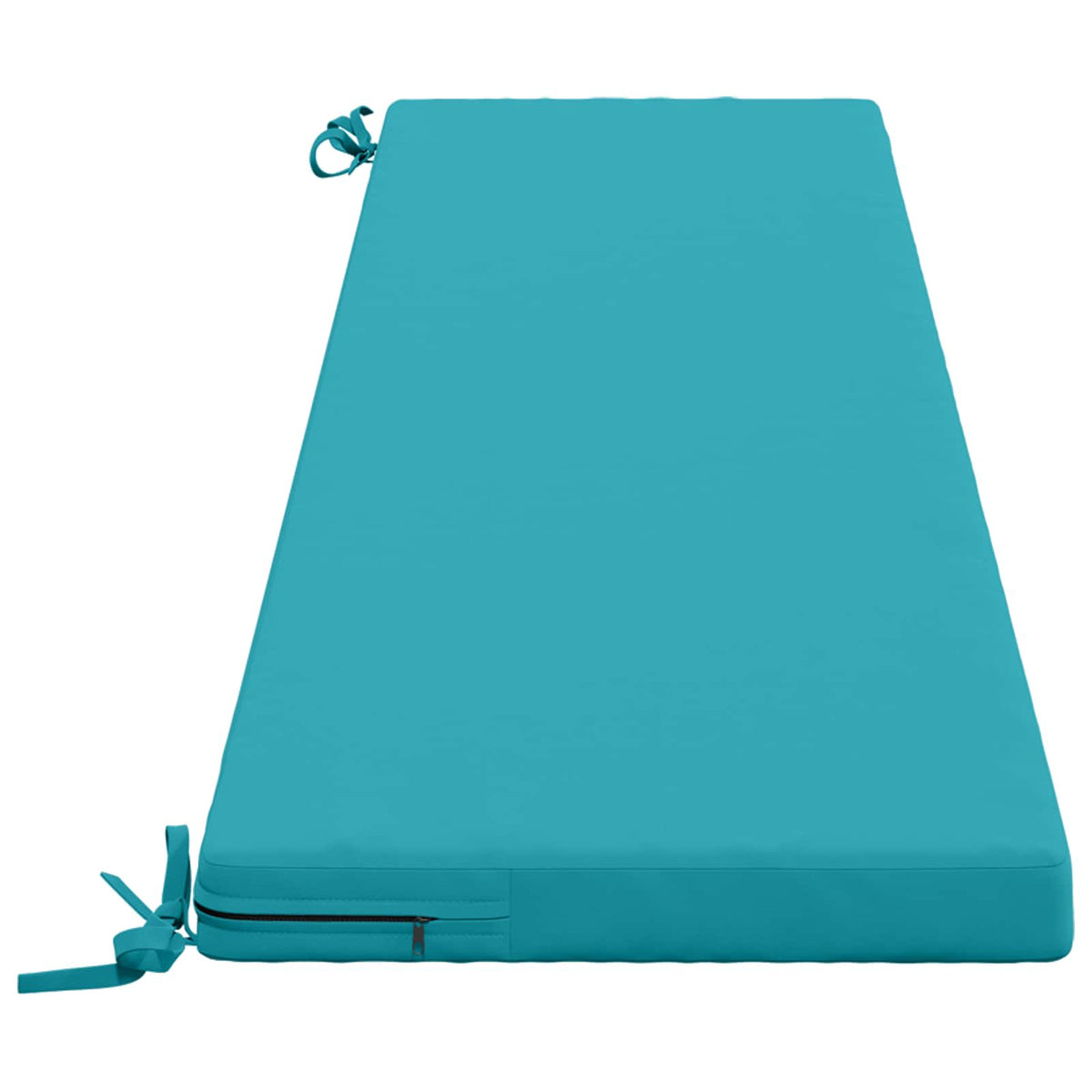 2-delige Bankkussens SOEST 2 st 100% Polyester Turquoise