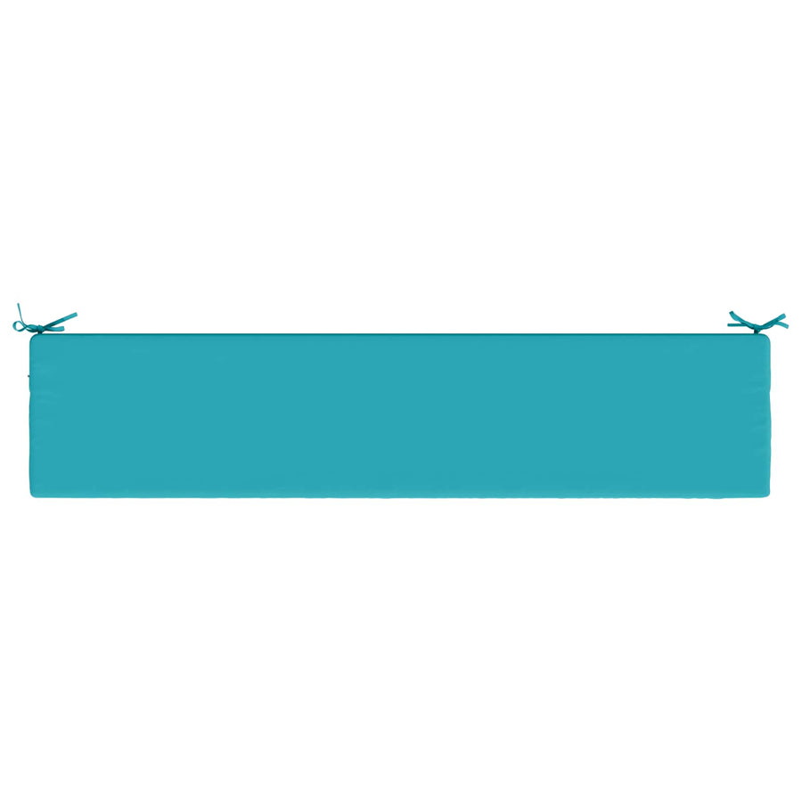 2-delige Bankkussens SOEST 2 st 100% Polyester Turquoise
