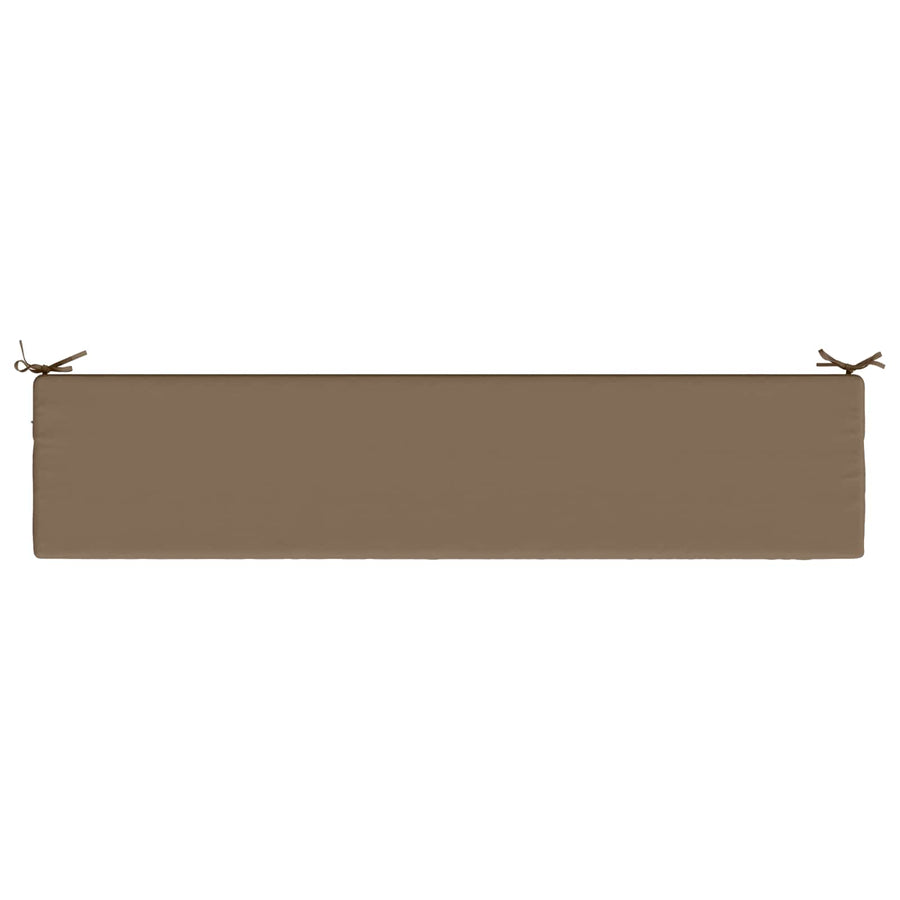 Bankkussen SOEST 100% Polyester Taupe 200 x 40 x 5 cm