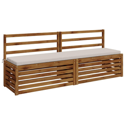 Bankkussen SOEST 100% Polyester Wit 200 x 40 x 5 cm