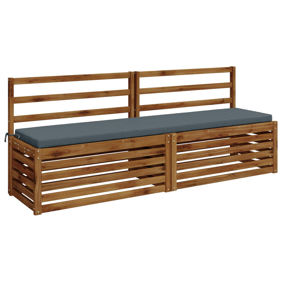 Bankkussen SOEST 100% Polyester Blauw 200 x 40 x 5 cm