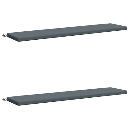 2-delige Bankkussens SOEST 2 st 100% Polyester Blauw