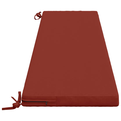 Bankkussen SOEST 100% Polyester Rood 200 x 40 x 5 cm