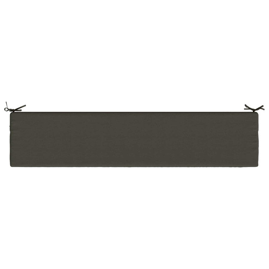 2-delige Bankkussens SOEST 2 st 100% Polyester Antraciet
