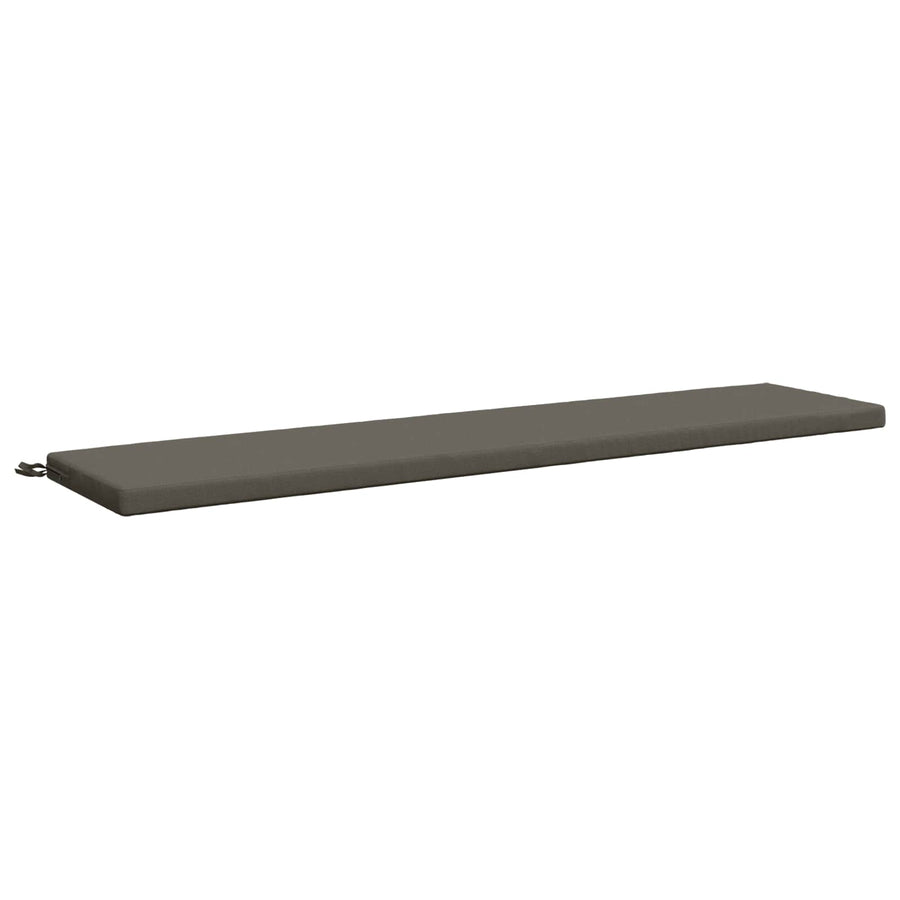 Bankkussen SOEST 100% Polyester Grijs 200 x 40 x 5 cm