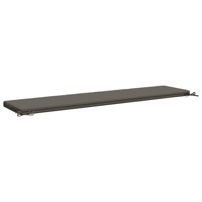 Bankkussen SOEST 100% Polyester Grijs 200 x 40 x 5 cm