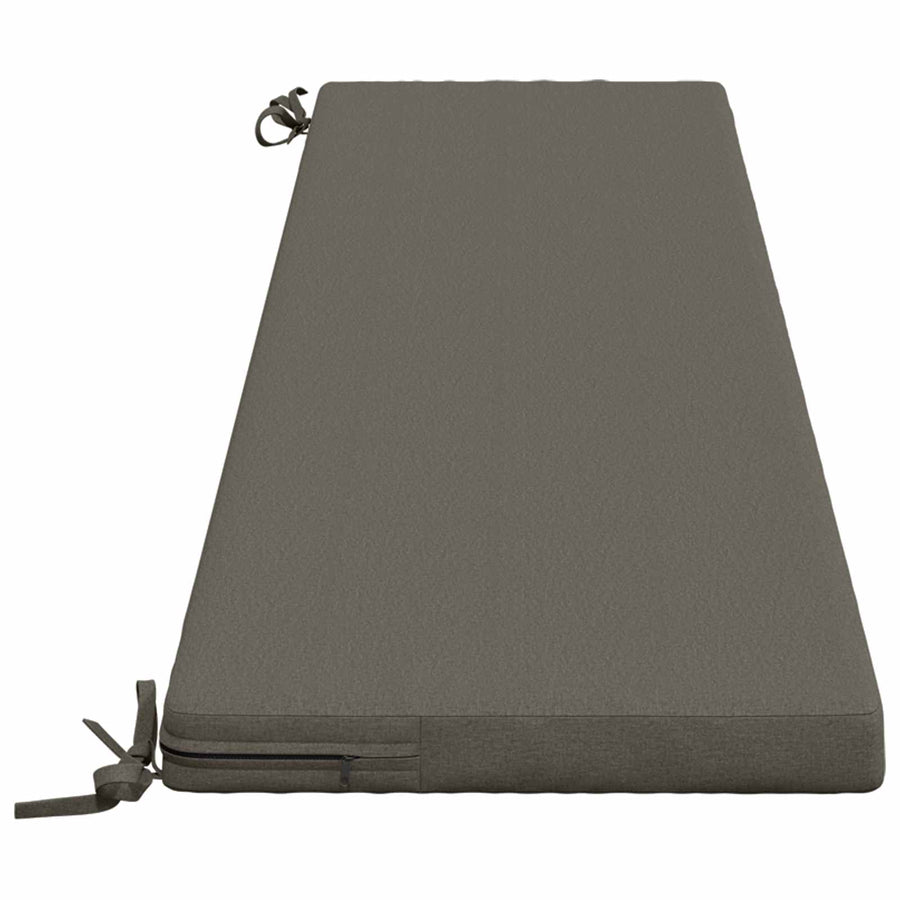 Bankkussen SOEST 100% Polyester Grijs 200 x 40 x 5 cm
