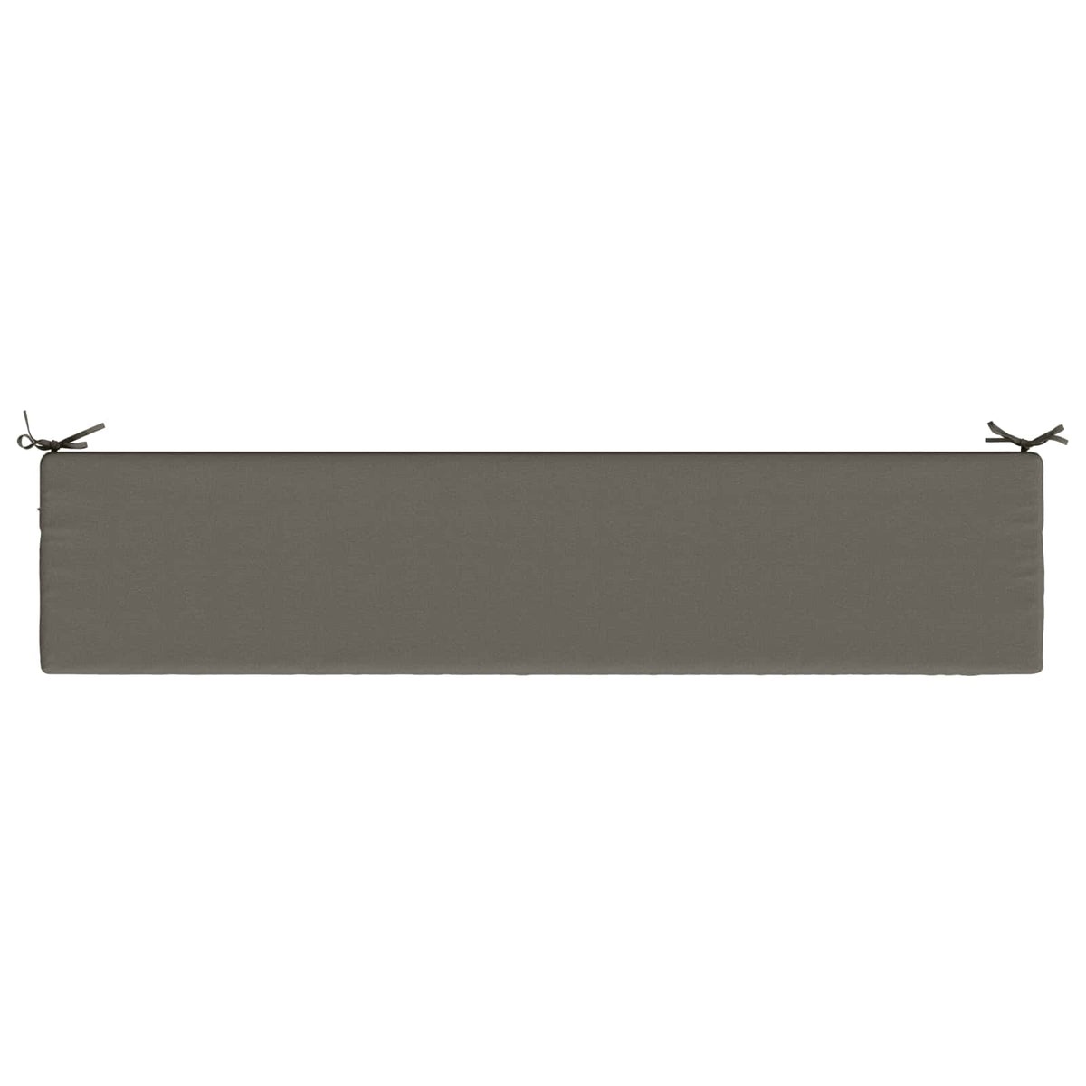 Bankkussen SOEST 100% Polyester Grijs 200 x 40 x 5 cm