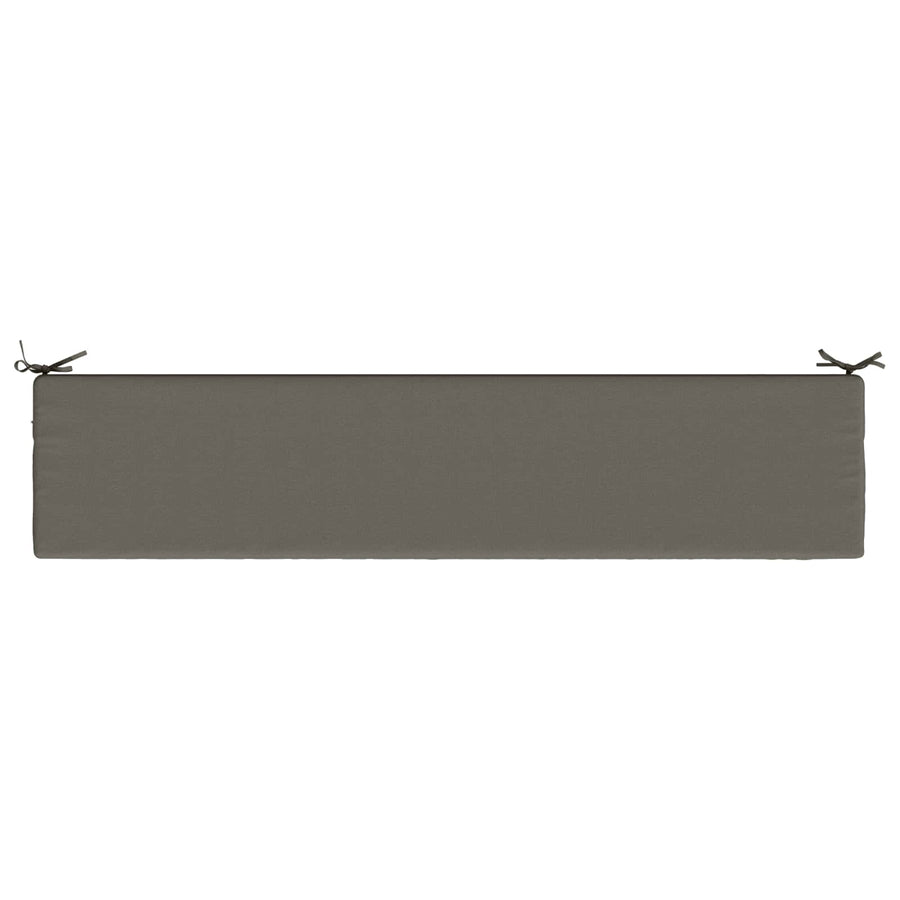 Bankkussen SOEST 100% Polyester Grijs 200 x 40 x 5 cm