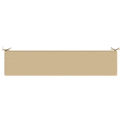 Bankkussen SOEST 100% Polyester Beige 200 x 40 x 5 cm