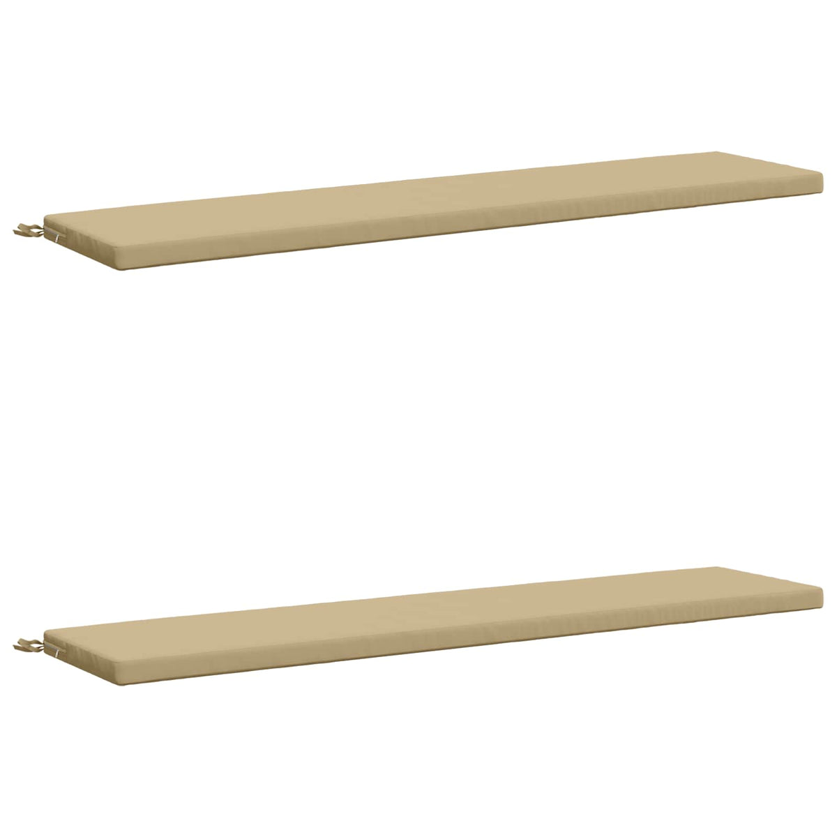 2-delige Bankkussens SOEST 2 st 100% Polyester Beige