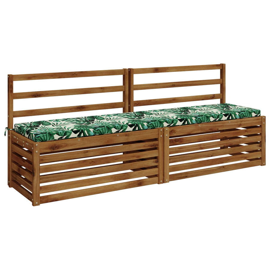 2-delige Bankkussens SOEST 2 st 100% Polyester Bladpatroon