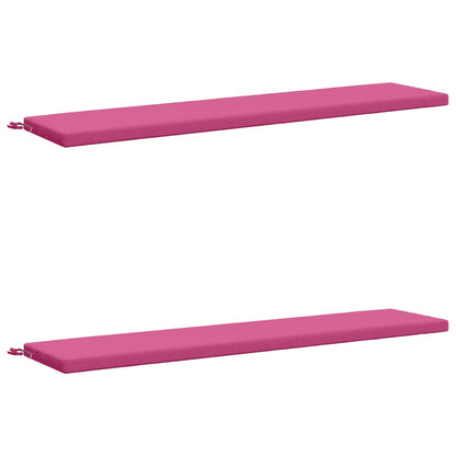 2-delige Bankkussens SOEST 2 st 100% Polyester Roze