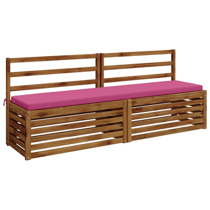 2-delige Bankkussens SOEST 2 st 100% Polyester Roze
