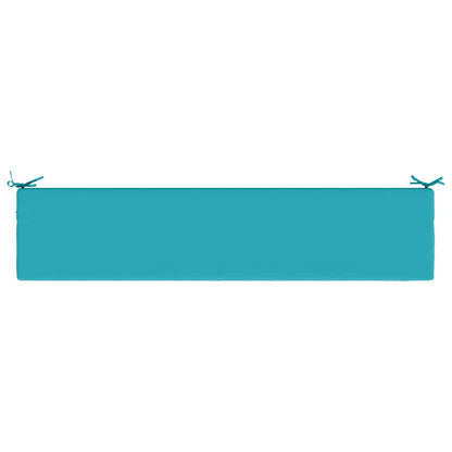 Bankkussen SOEST 100% Polyester Turquoise 200 x 40 x 5 cm