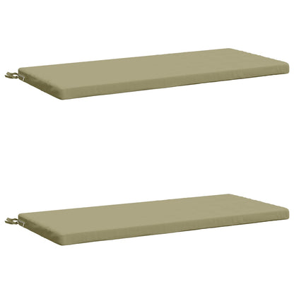 2-delige Bankkussens SOEST 2 st 100% Polyester Lichtgroen