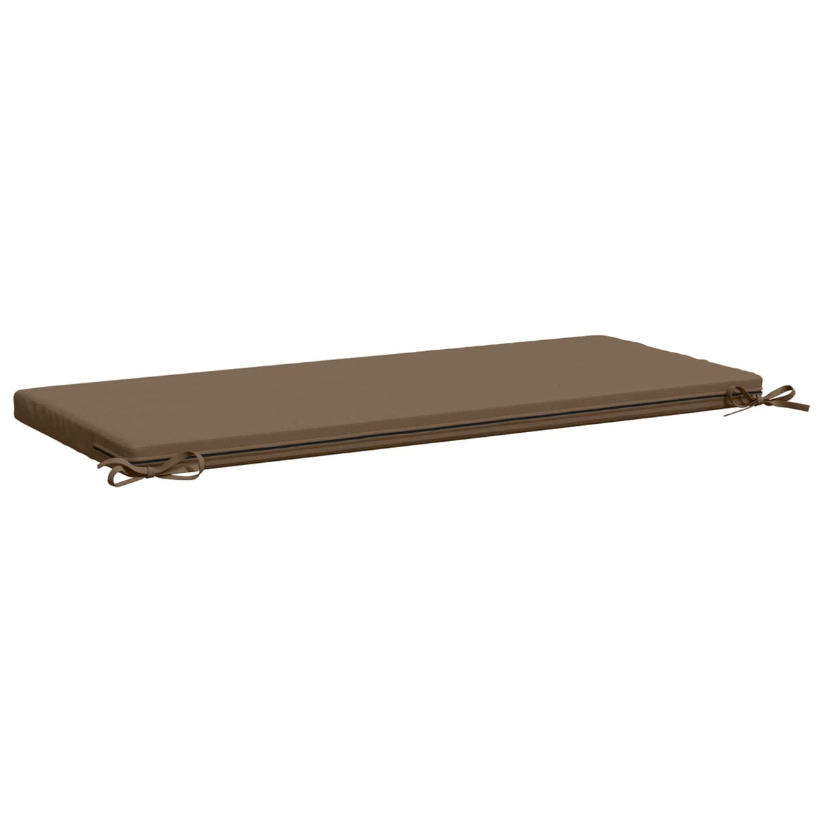 Bankkussen SOEST 100% Polyester Taupe 110 x 50 x 5 cm