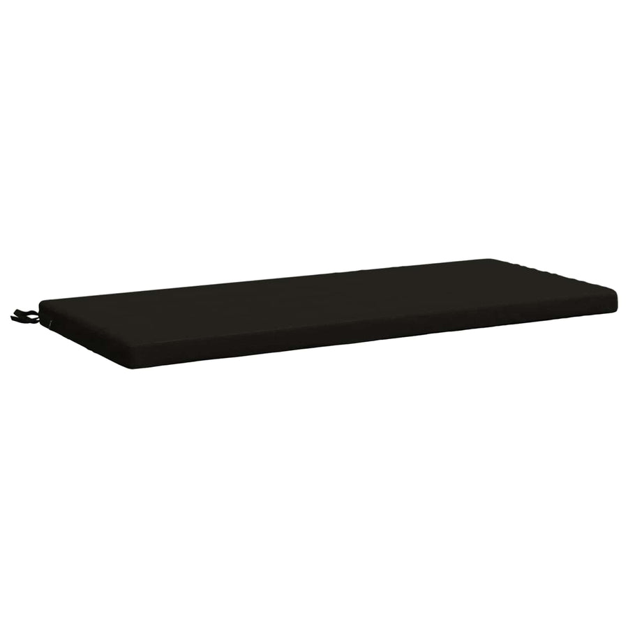 Bankkussen SOEST 100% Polyester Zwart 110 x 50 x 5 cm