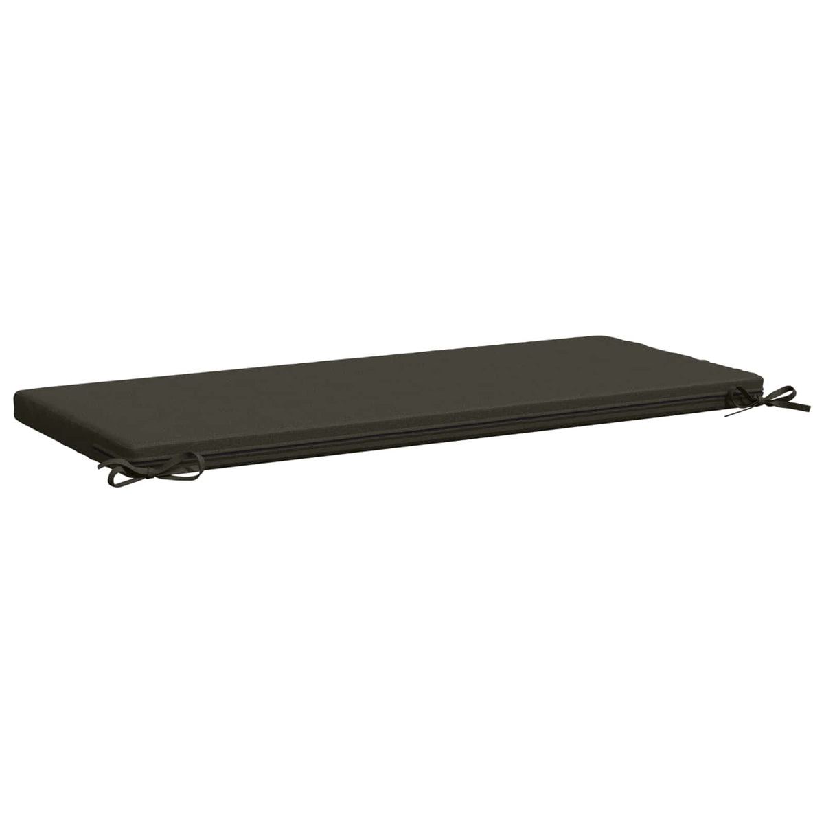 Bankkussen SOEST 100% Polyester Antraciet 110 x 50 x 5 cm