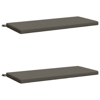 2-delige Bankkussens SOEST 2 st 100% Polyester Grijs