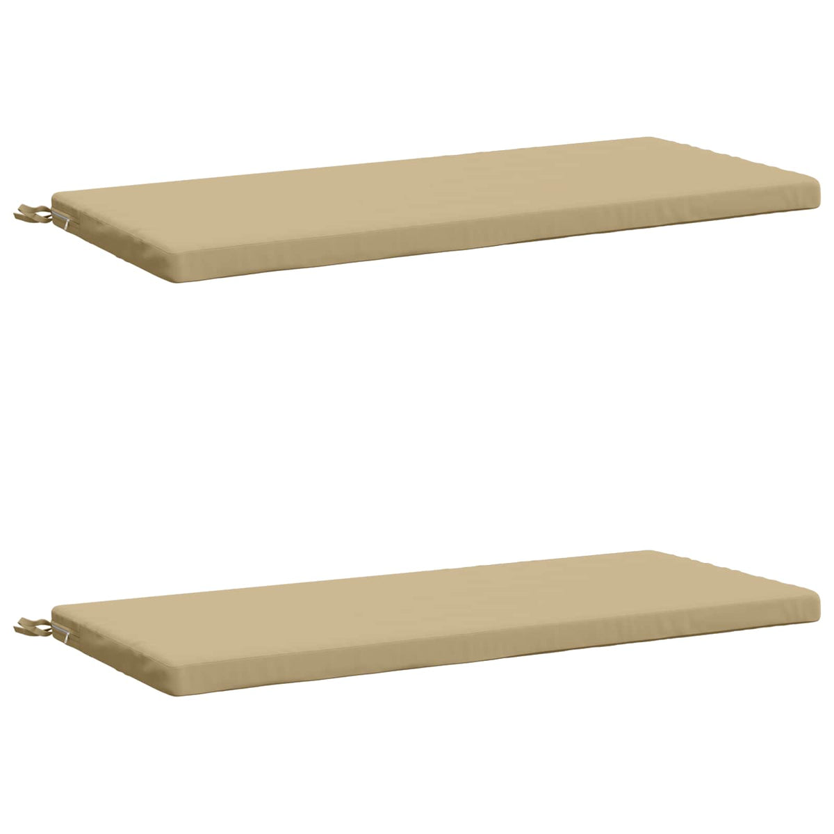 2-delige Bankkussens SOEST 2 st 100% Polyester Beige