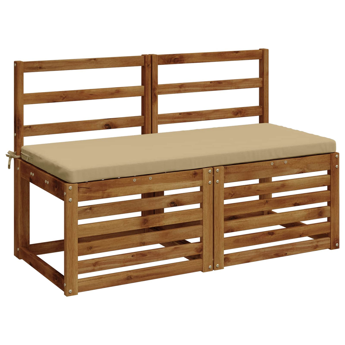 2-delige Bankkussens SOEST 2 st 100% Polyester Beige