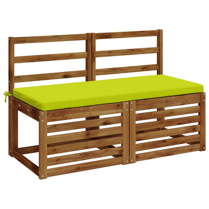 2-delige Bankkussens SOEST 2 st 100% Polyester Helder groen