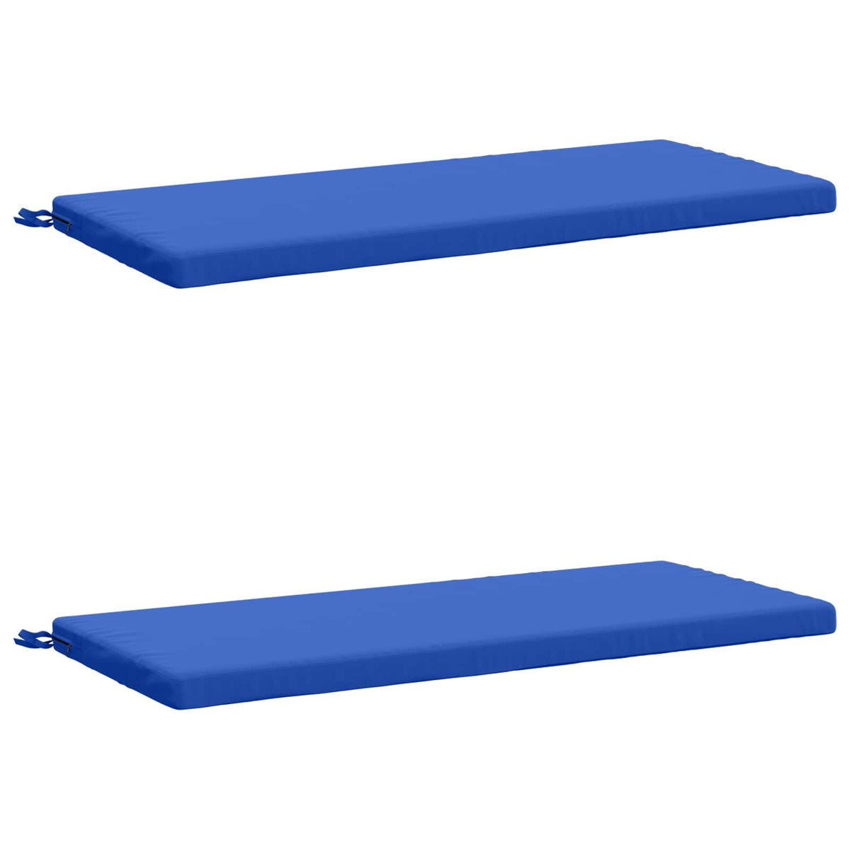 2-delige Bankkussens SOEST 2 st 100% Polyester Koninklijk Blauw
