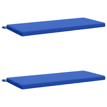 2-delige Bankkussens SOEST 2 st 100% Polyester Koninklijk Blauw